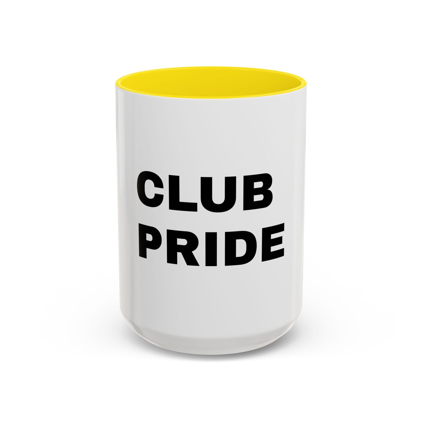 1. Accent Coffee Mug CLUB PRIDE (15oz)