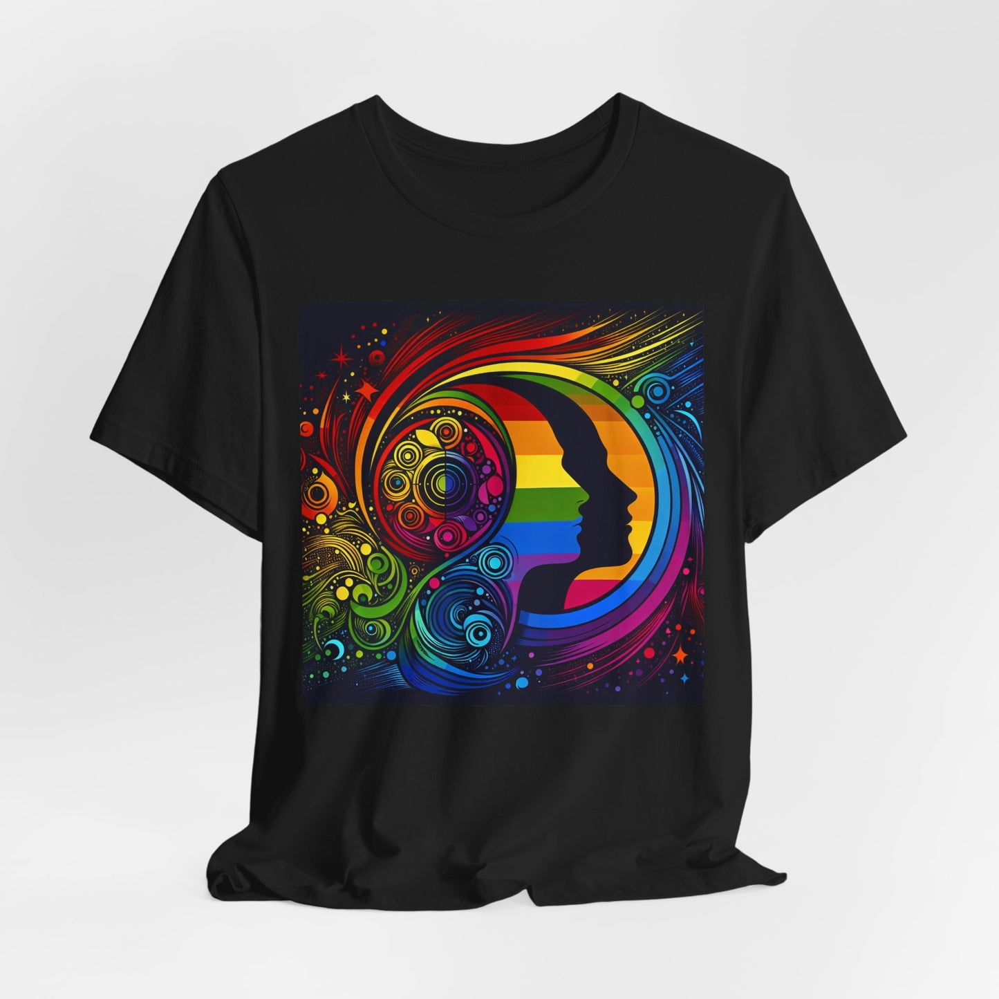 Colorful Love Unisex Short Sleeve Tee