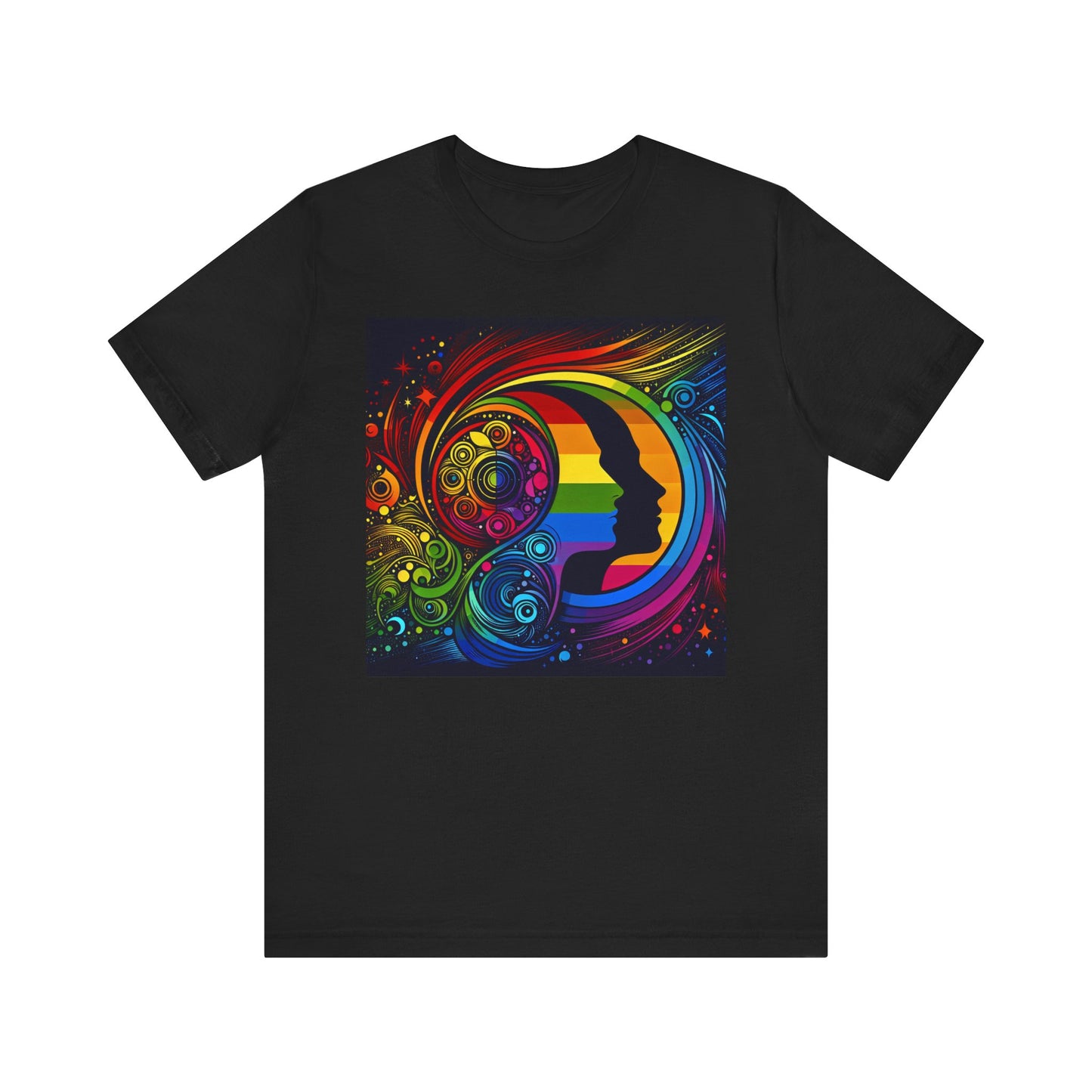 Colorful Love Unisex Short Sleeve Tee