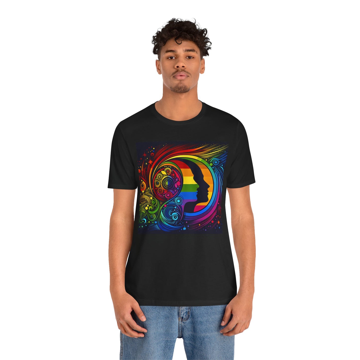 Colorful Love Unisex Short Sleeve Tee