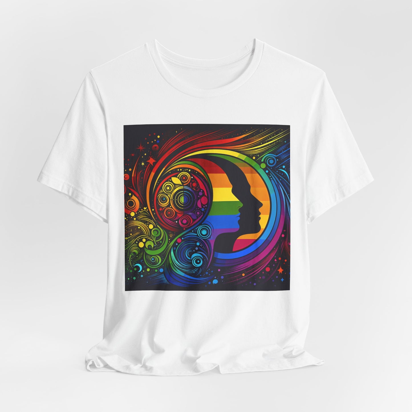 Colorful Love Unisex Short Sleeve Tee