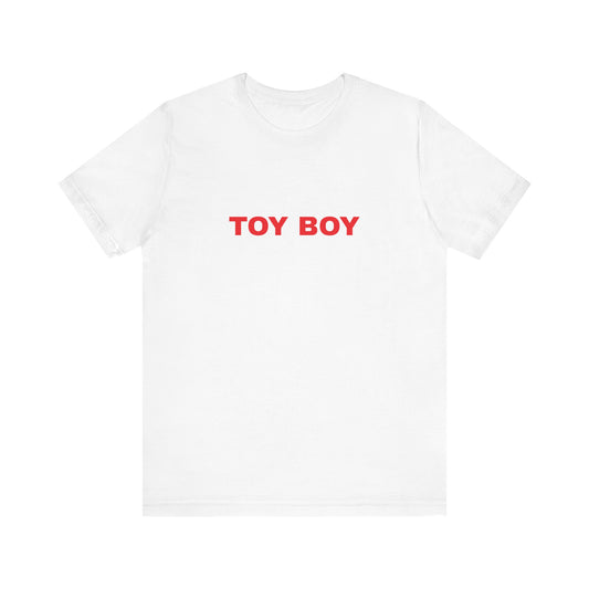 Unisex Jersey Short Sleeve Tee TOY BOY (Red)