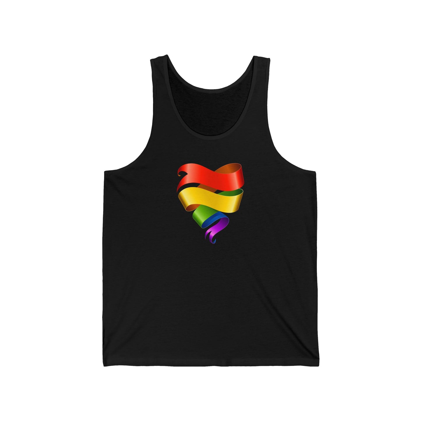 PRIDE Ribbon Unisex Jersey Tank