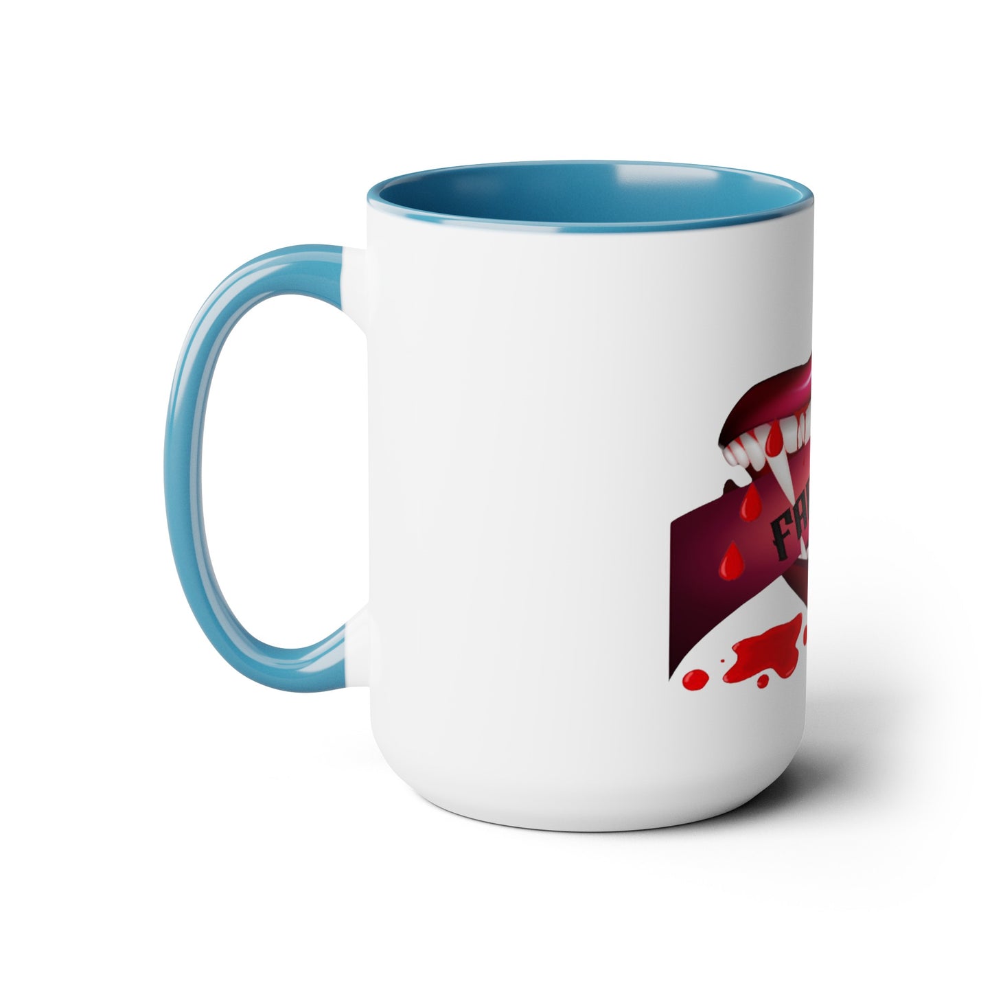 Fangula 1 Two-Tone Coffee Mugs, 15oz