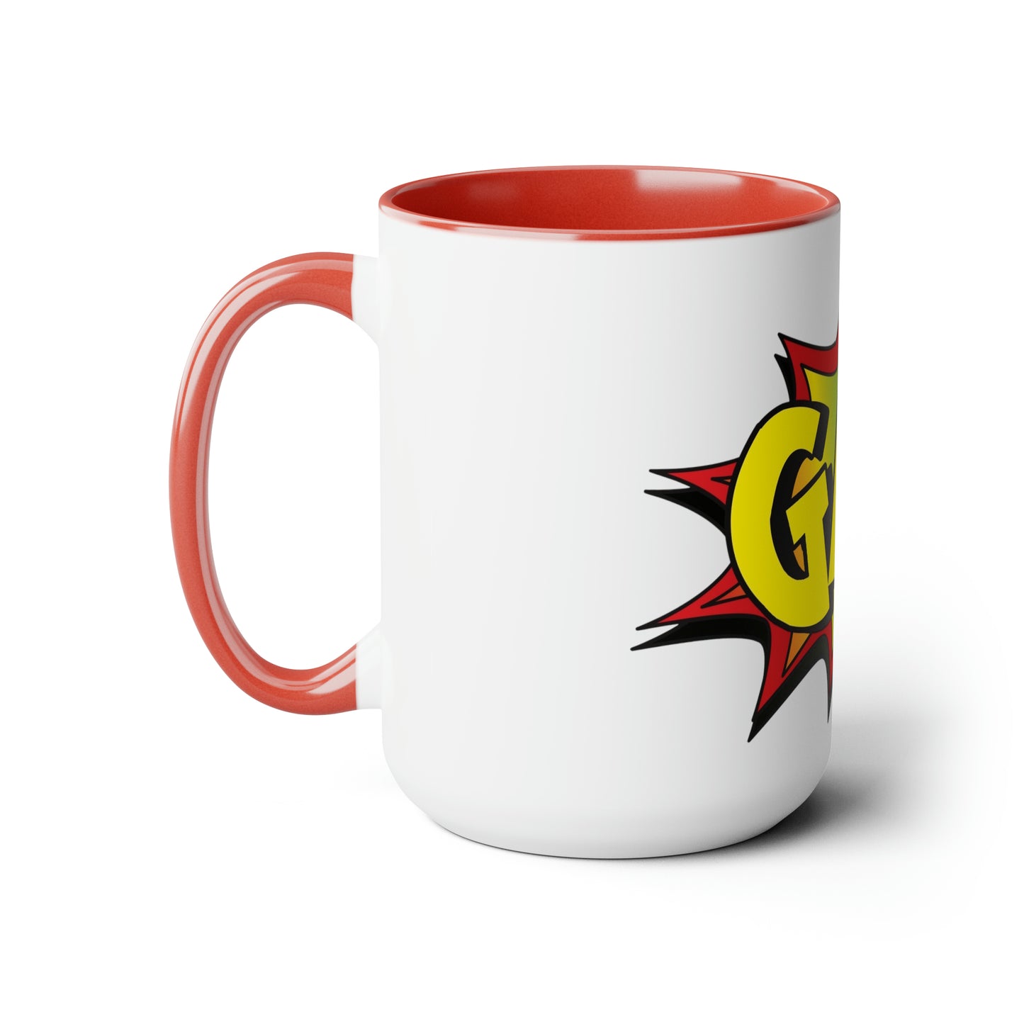 GAY! Two-Tone Coffee Mugs, 15oz