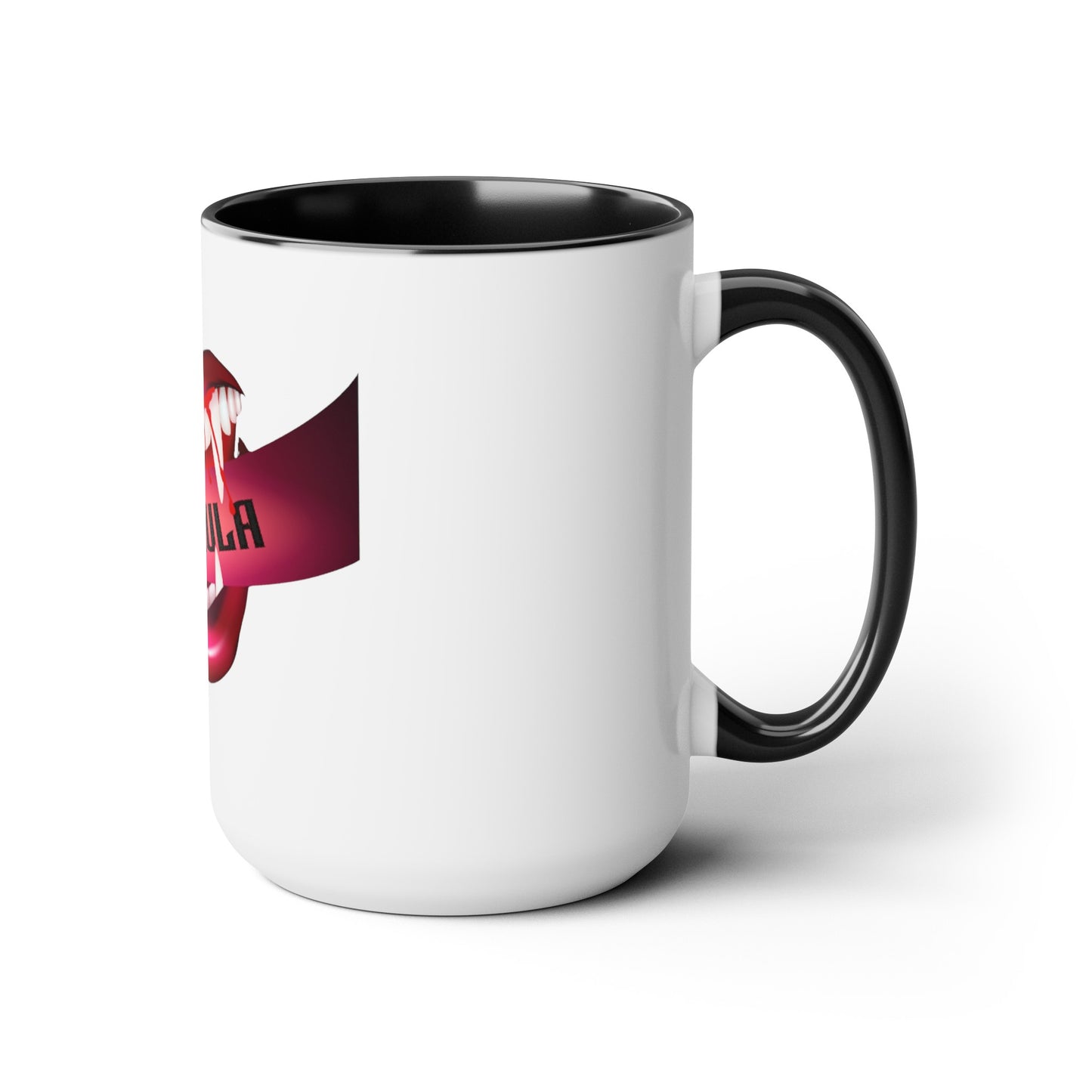 Fangula 1 Two-Tone Coffee Mugs, 15oz