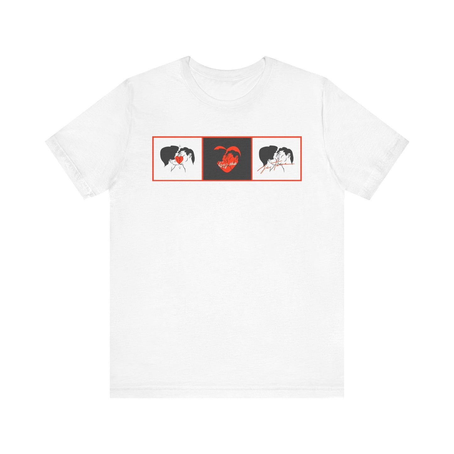 Kiss Me Unisex Short Sleeve Tee