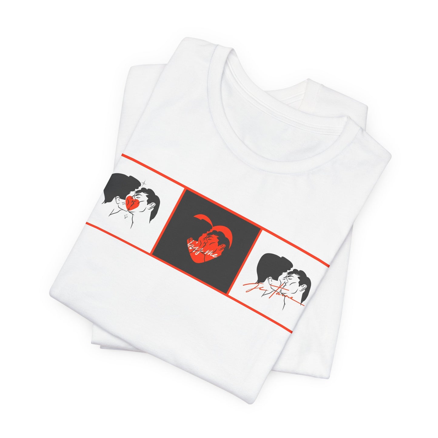 Kiss Me Unisex Short Sleeve Tee