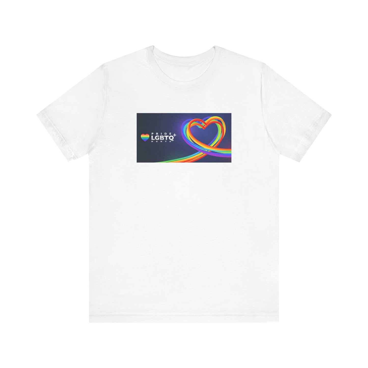 Neon Heart Unisex Jersey Short Sleeve Tee