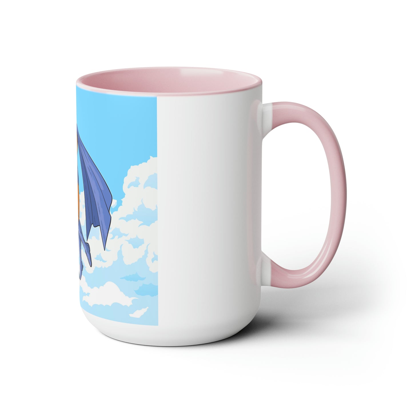Two-Tone Coffee Mugs, 15oz - A Kiss in the Sky