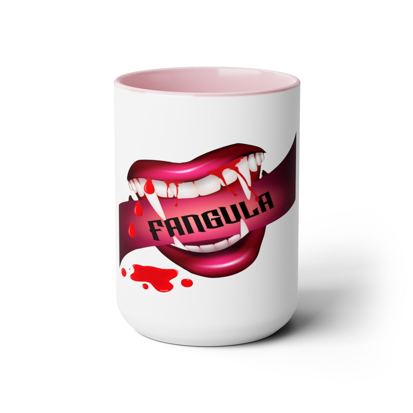 Fangula 1 Two-Tone Coffee Mugs, 15oz