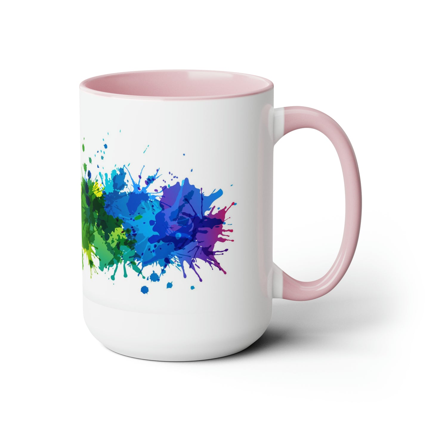 Two-Tone Coffee Mugs, 15oz - PRIDE Design