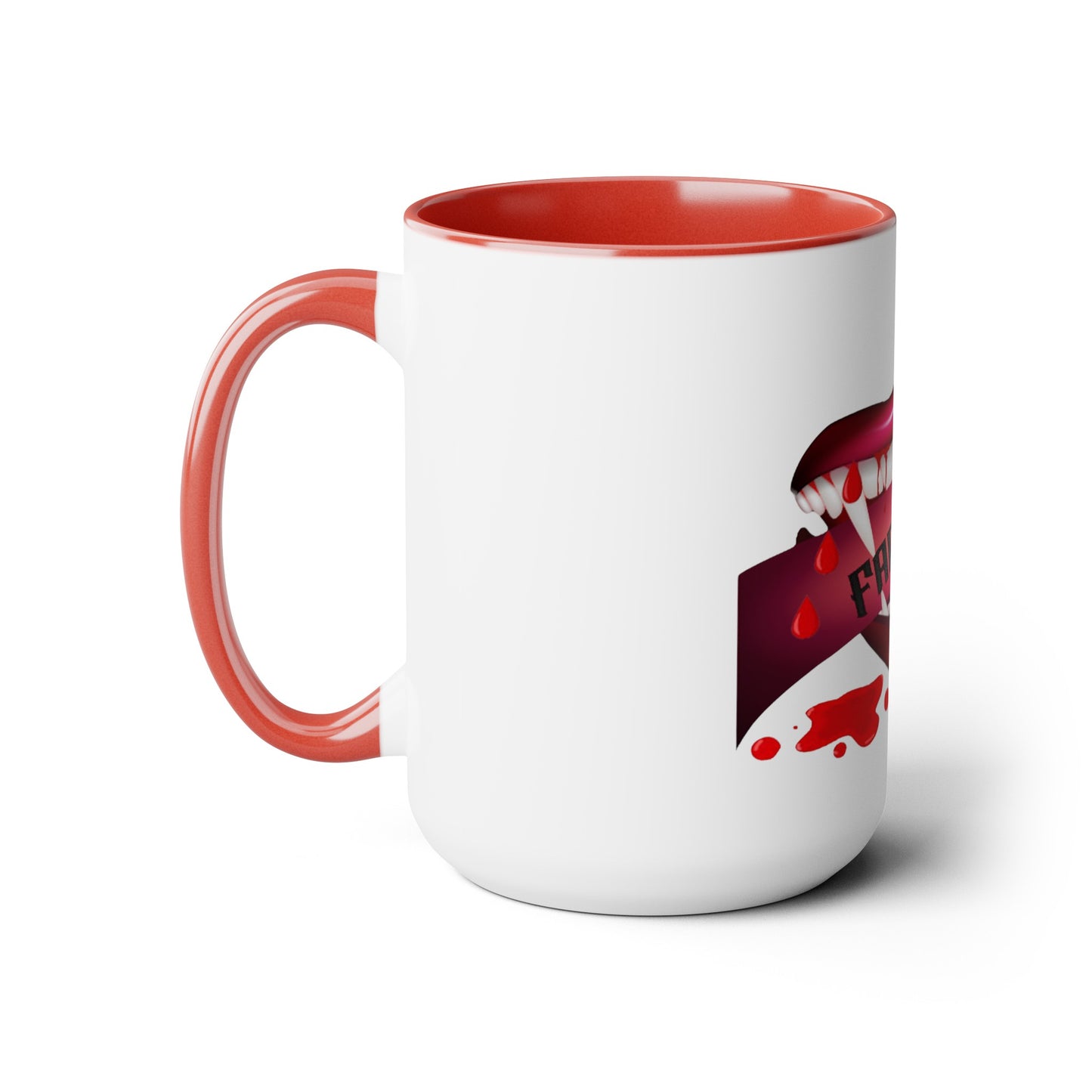 Fangula 1 Two-Tone Coffee Mugs, 15oz