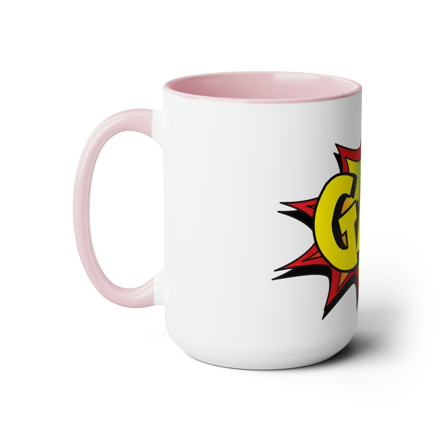 GAY! Two-Tone Coffee Mugs, 15oz