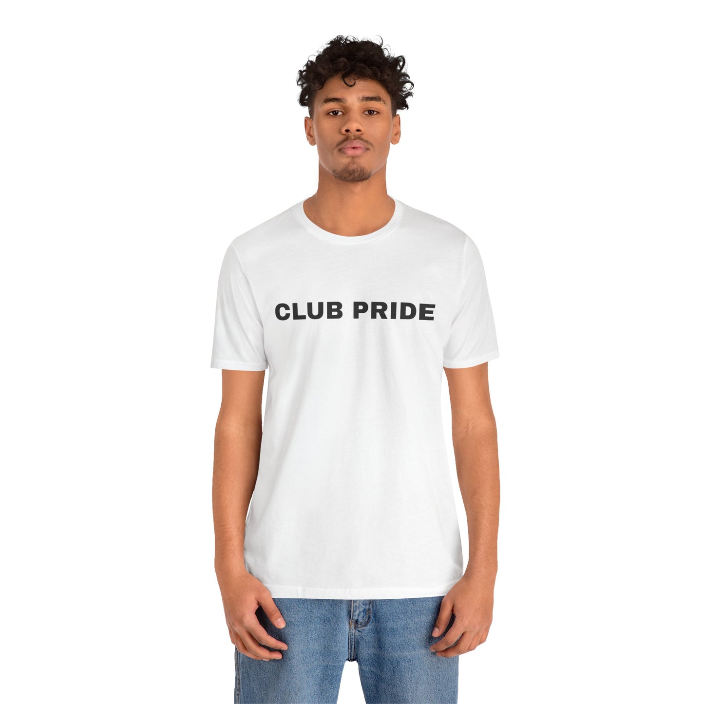 1. CLUB PRIDE Unisex Short Sleeve Tee