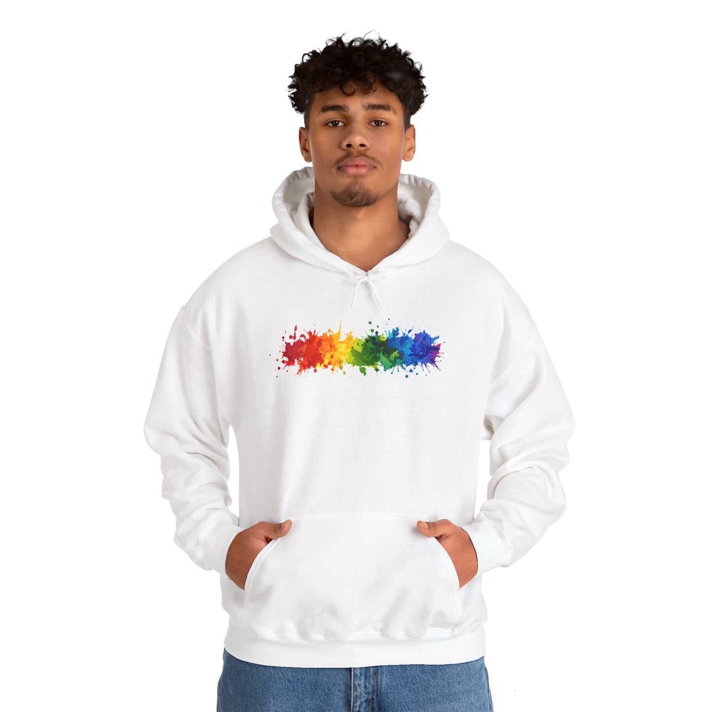 Unisex Heavy Blend™ Hooded Sweatshirt with PRIDE Symbol