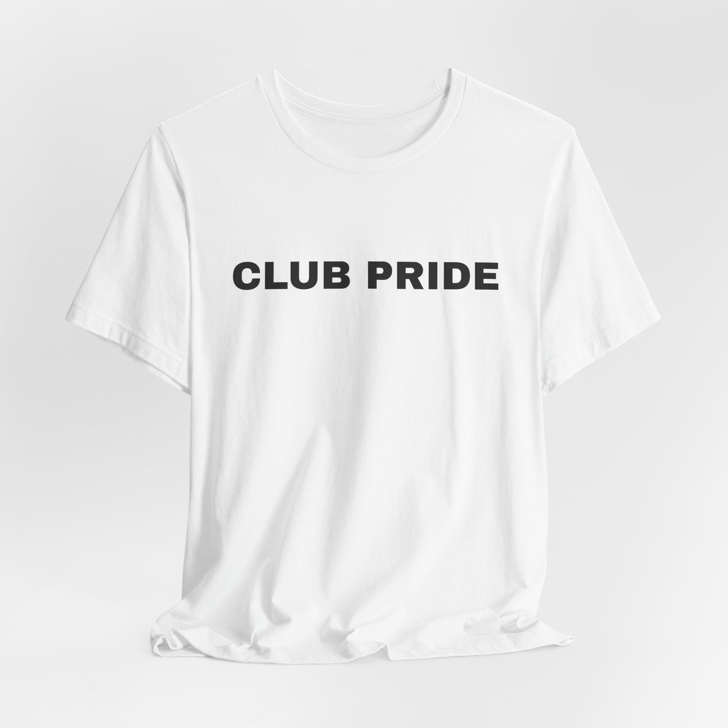 1. CLUB PRIDE Unisex Short Sleeve Tee
