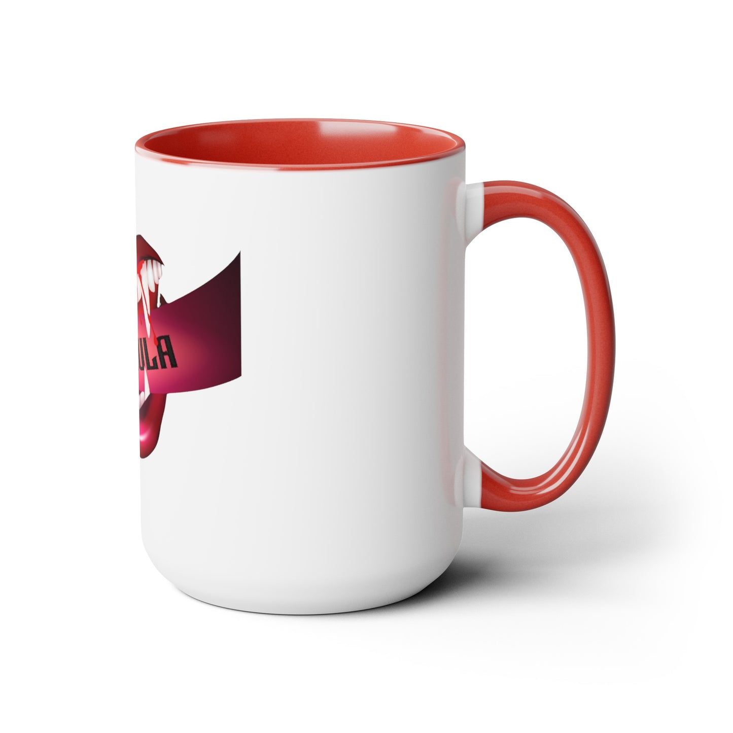 Fangula 1 Two-Tone Coffee Mugs, 15oz