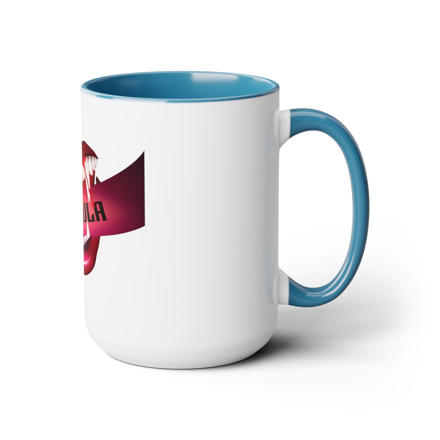 Fangula 1 Two-Tone Coffee Mugs, 15oz