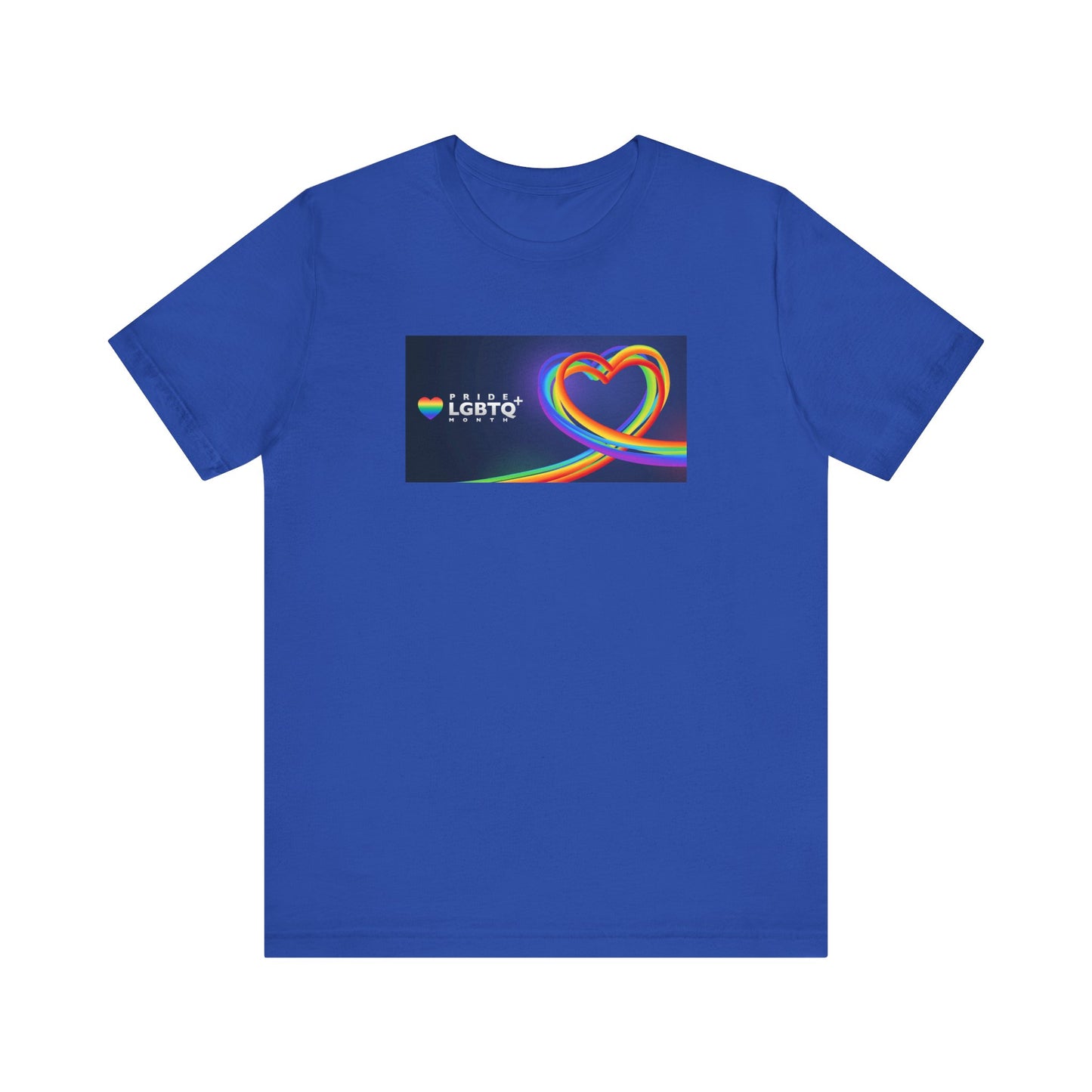 Neon Heart Unisex Jersey Short Sleeve Tee