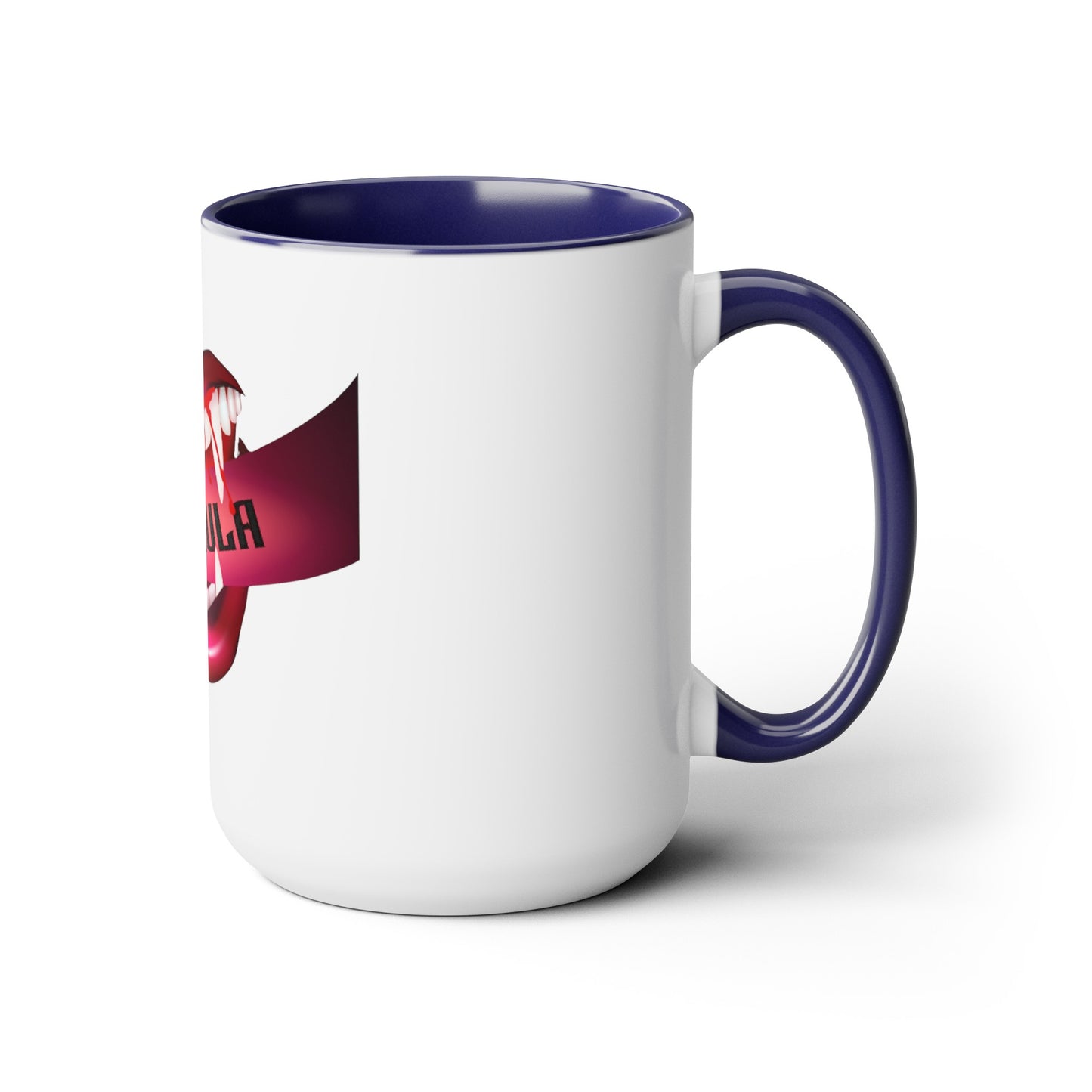 Fangula 1 Two-Tone Coffee Mugs, 15oz