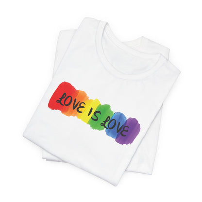 1C. Love Is Love Unisex Short Sleeve Tee