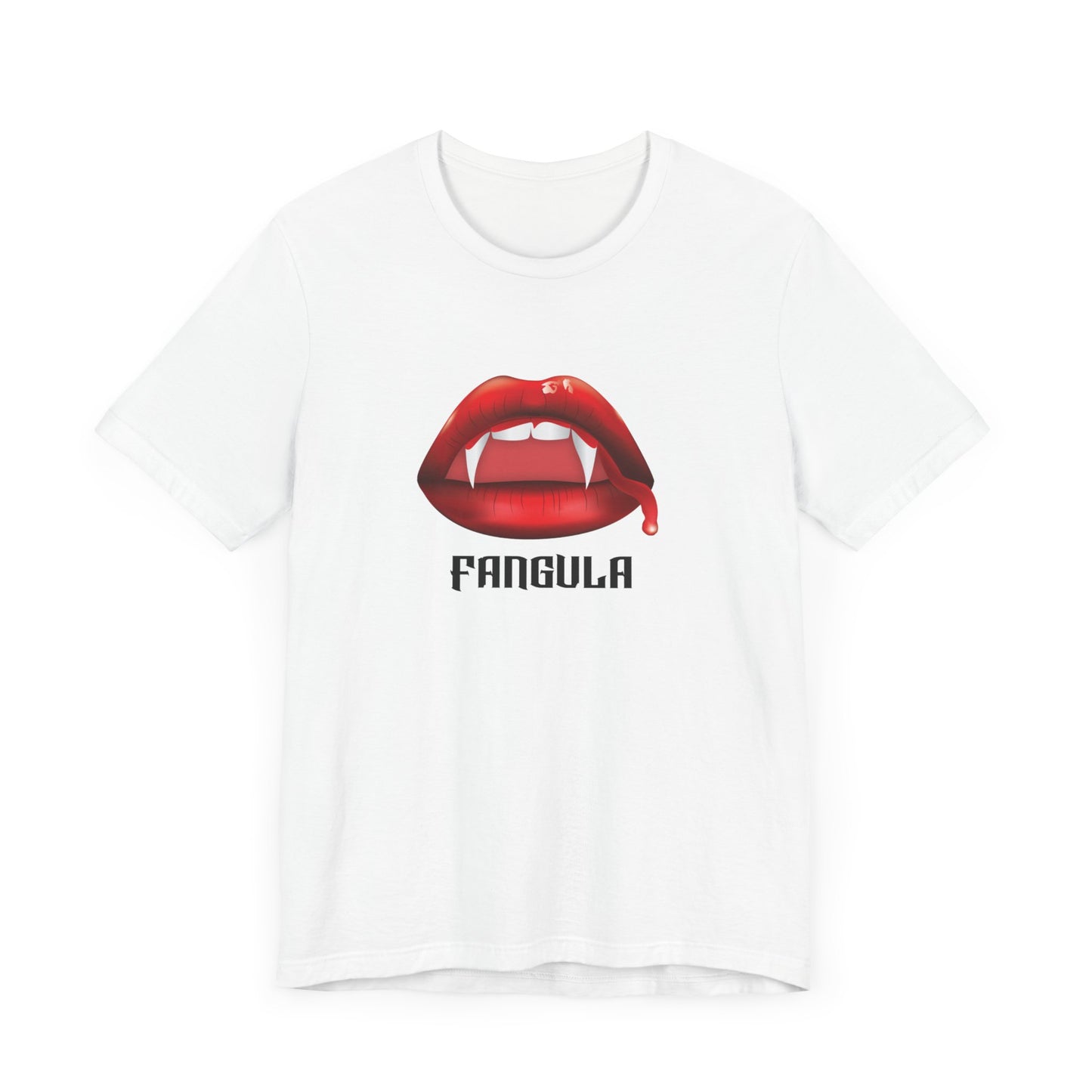 8a. Fangula logo 3 Unisex Short Sleeve Tee