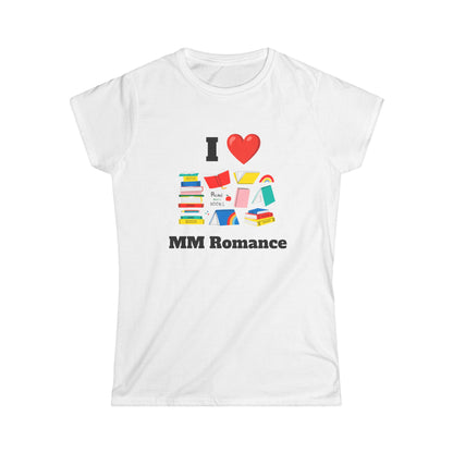 Women's MM Romance Tee (Serif font)