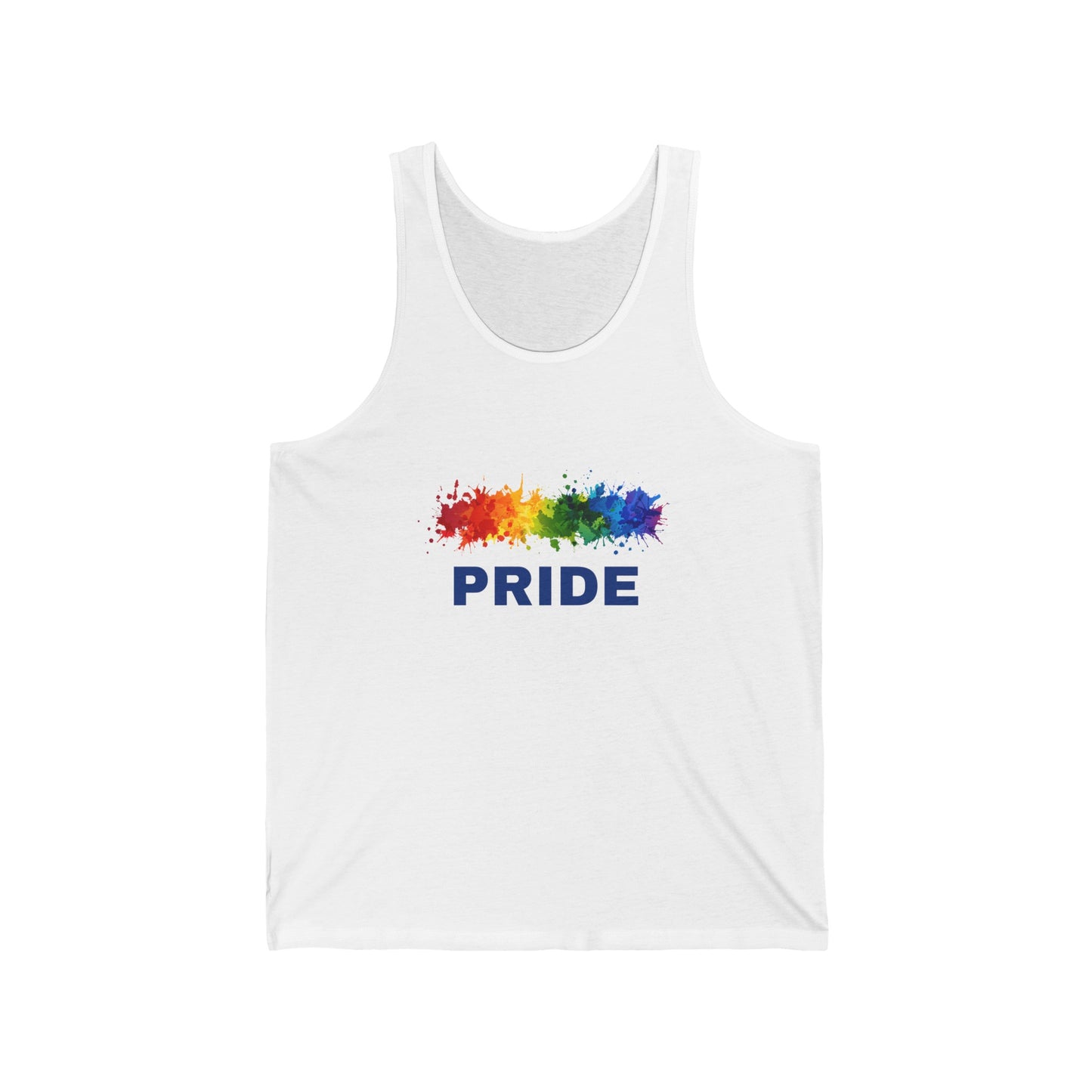 Unisex Jersey Tank - PRIDE (Blue)