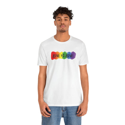 1C. Love Is Love Unisex Short Sleeve Tee