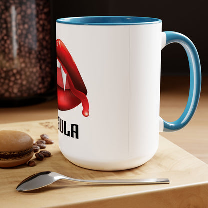 Fangula 3 Two-Tone Coffee Mugs, 15oz