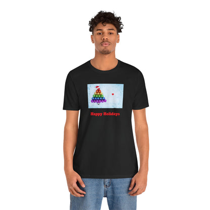 Christmas Tree Unisex Jersey Short Sleeve Tee