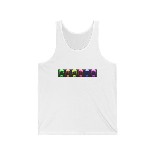 Backside PRIDE Unisex Jersey Tank