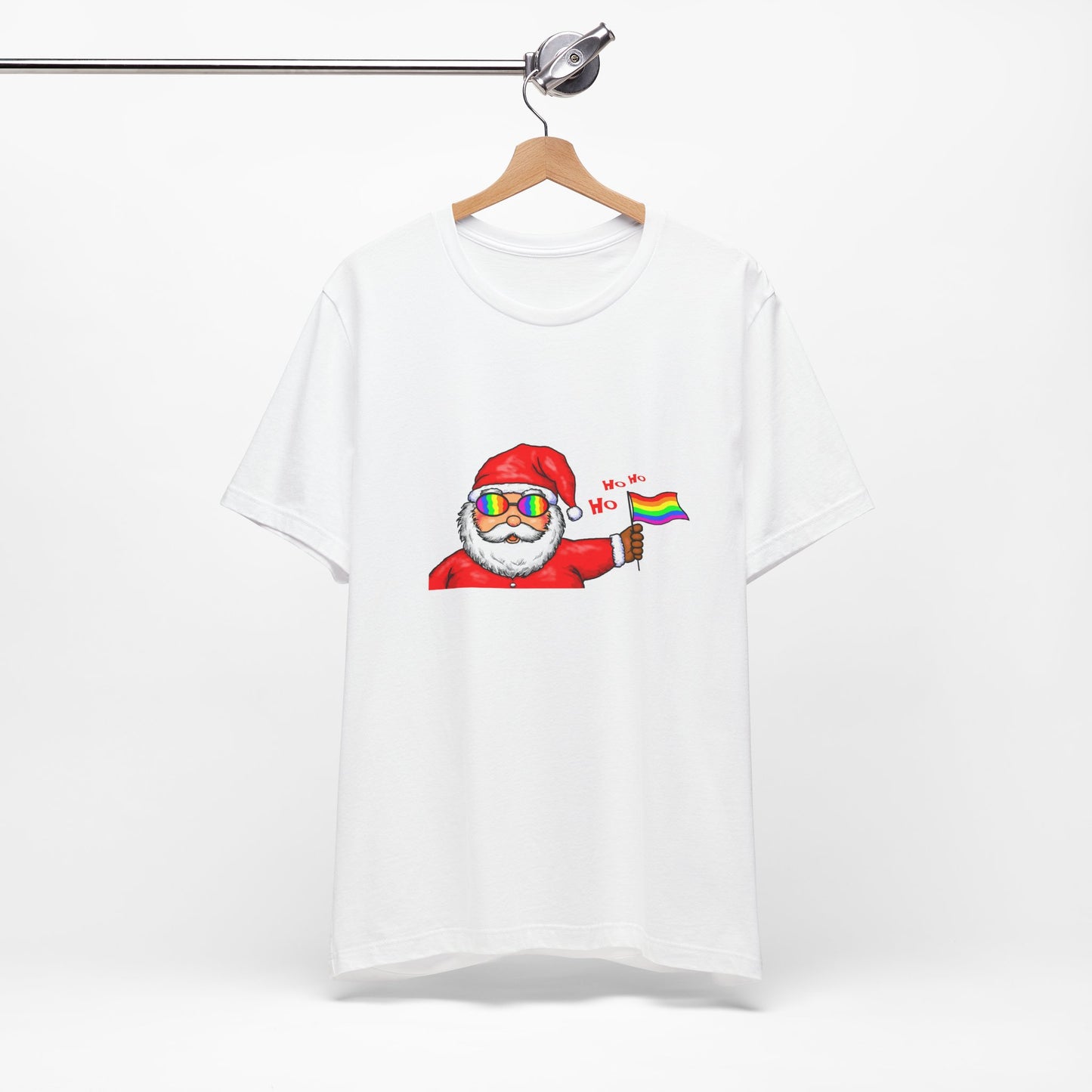 Santa Pride Unisex Jersey Short Sleeve Tee