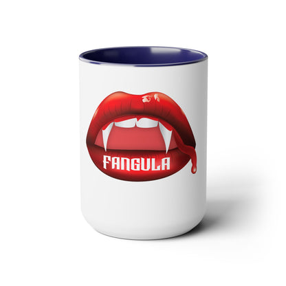 Fangula 2 Two-Tone Coffee Mugs, 15oz