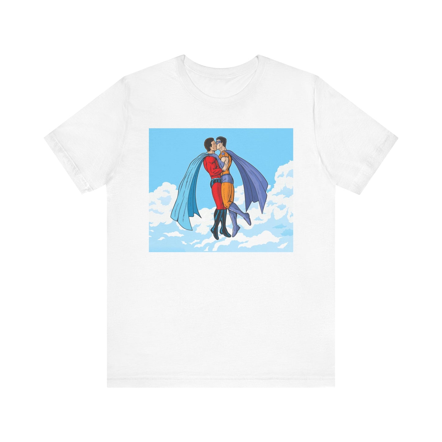 A Kiss in the Sky Unisex Jersey Short Sleeve Tee