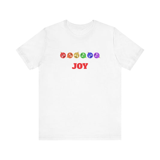 Holiday JOY Unisex Jersey Short Sleeve Tee