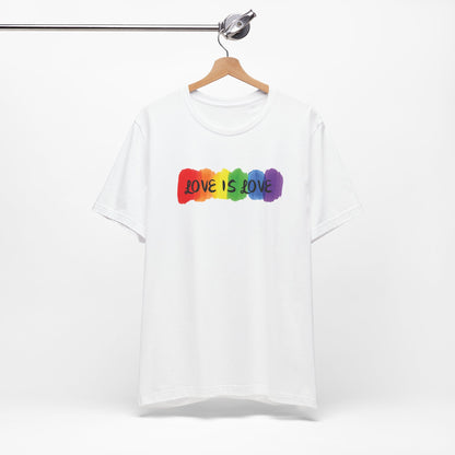 1C. Love Is Love Unisex Short Sleeve Tee