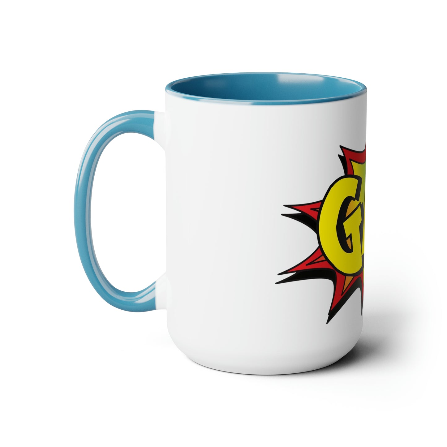 GAY! Two-Tone Coffee Mugs, 15oz