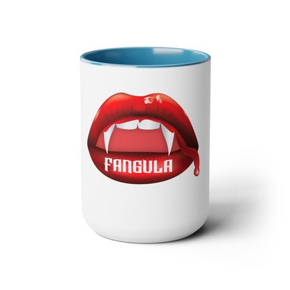 Fangula 2 Two-Tone Coffee Mugs, 15oz