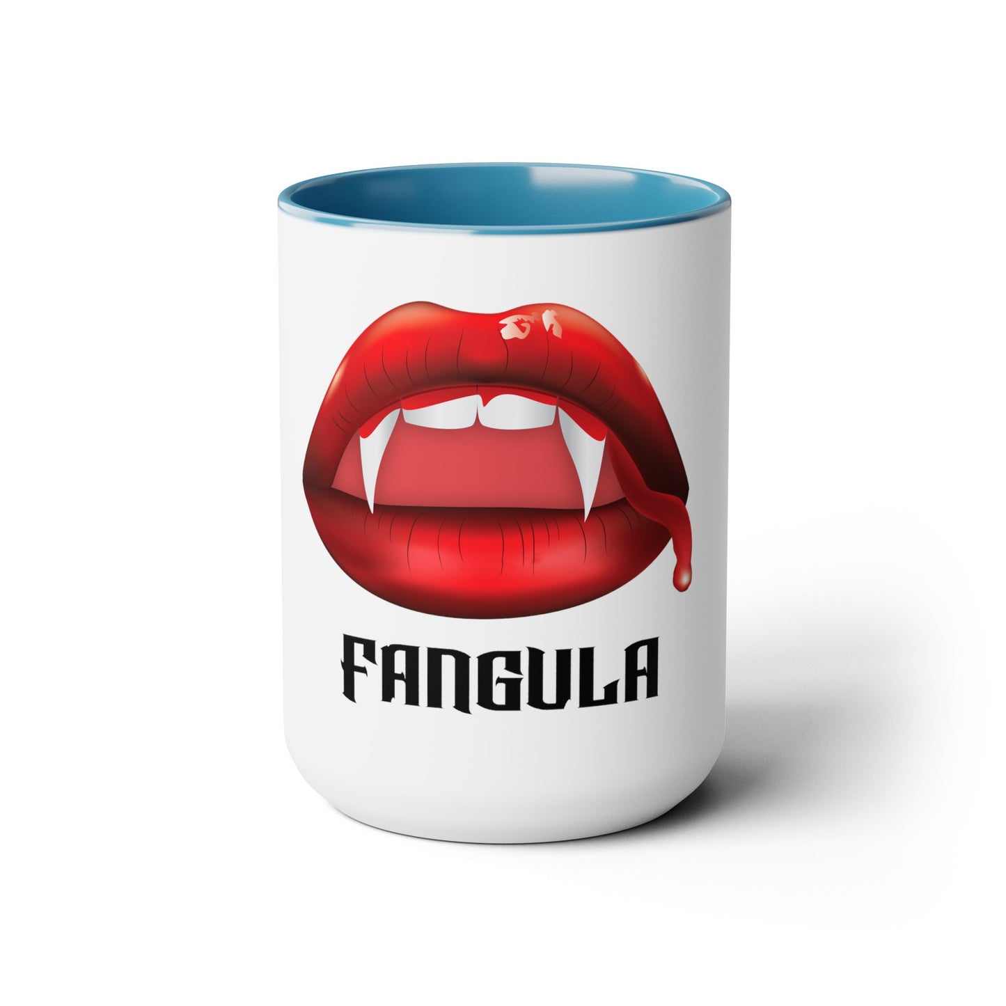 Fangula 3 Two-Tone Coffee Mugs, 15oz