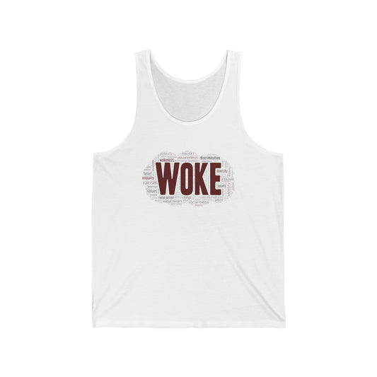 WOKE Unisex Jersey Tank