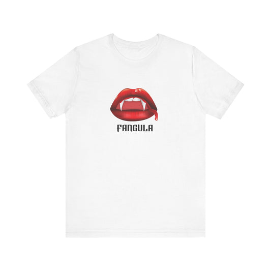 Fangula logo 3 Unisex Short Sleeve Tee