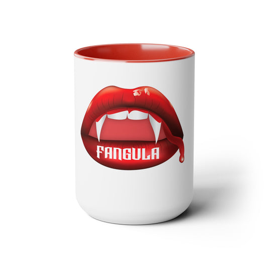 Fangula 2 Two-Tone Coffee Mugs, 15oz
