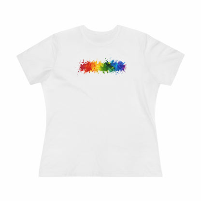 Women's Premium Tee with PRIDE Symbol