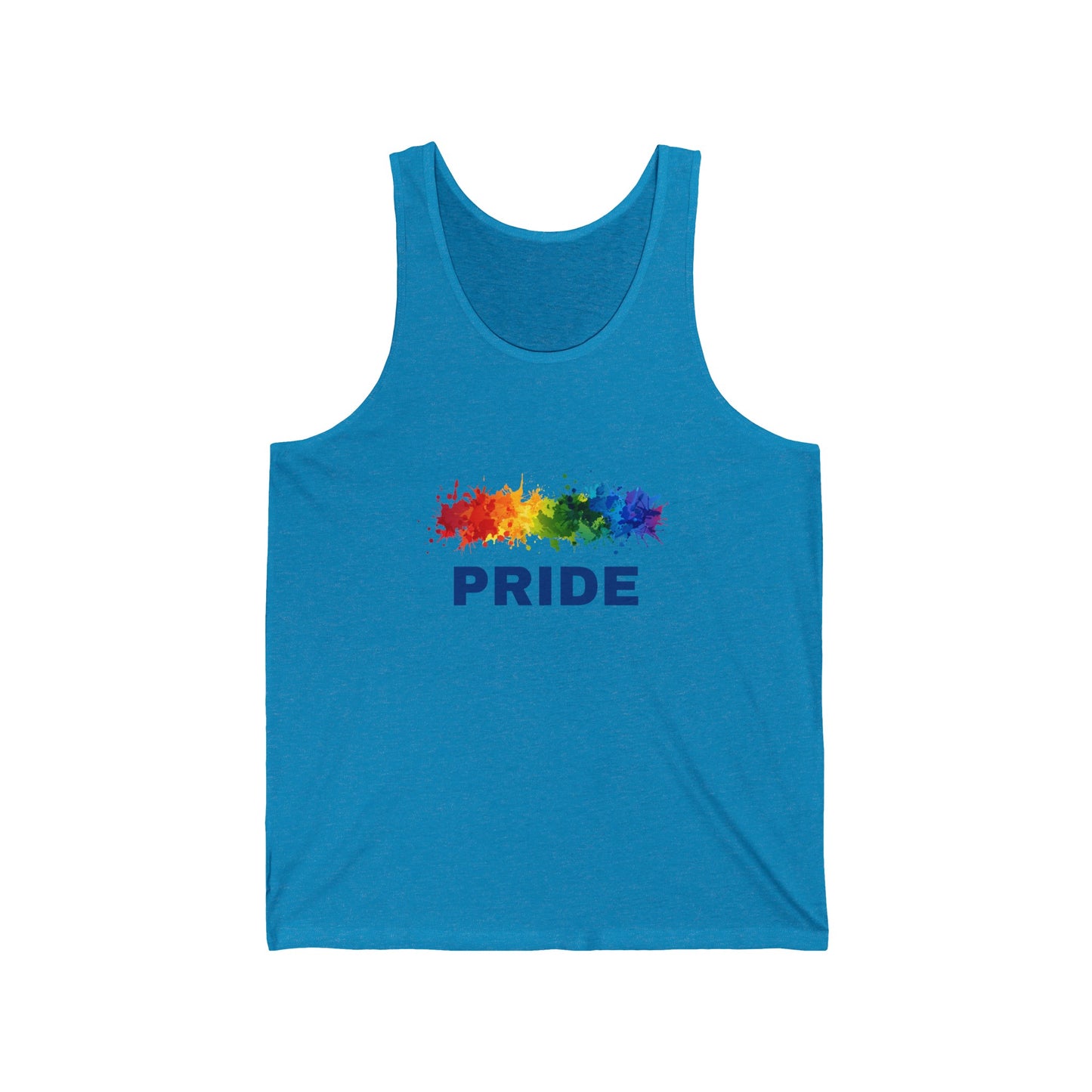 Unisex Jersey Tank - PRIDE (Blue)