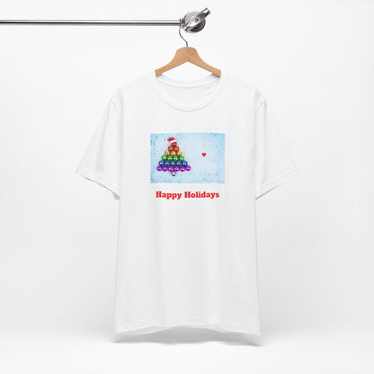 Christmas Tree Unisex Jersey Short Sleeve Tee