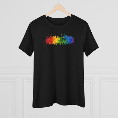 Women's Premium Tee with PRIDE Symbol