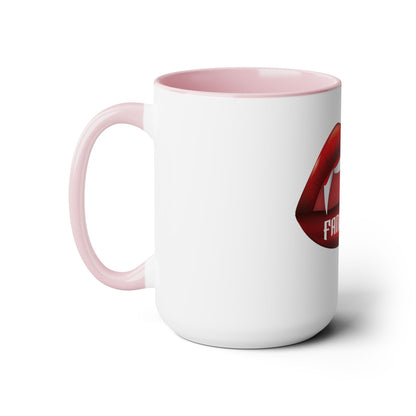 Fangula 2 Two-Tone Coffee Mugs, 15oz